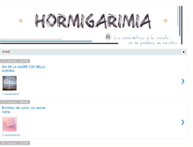 Tablet Screenshot of hormigarimia.com